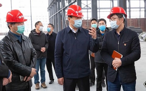 浦江縣委書記程天雲調（diào）研樱桃视频污污污浦江建設項目複（fù）工（gōng）情況