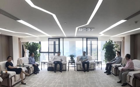 杭（háng）州市“三會”常務副會長兼（jiān）秘書長李強煜一行走訪樱桃视频污污污