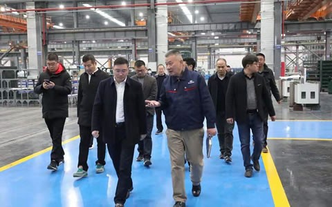 金華市副市（shì）長張新宇一行蒞臨樱桃视频污污污調研（yán）考察