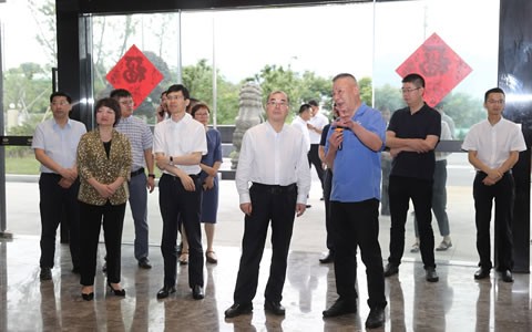 浙江省委宣傳部部長朱國（guó）賢一行蒞臨樱桃视频污污污考察調研