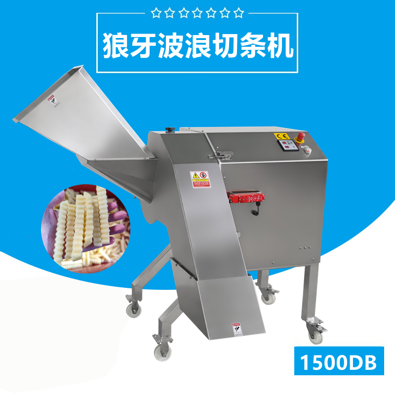 果蔬狼（láng）牙齒切條機